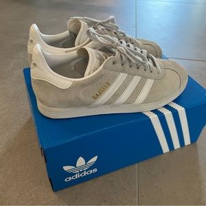 Tan adidas Gazelle Shoe